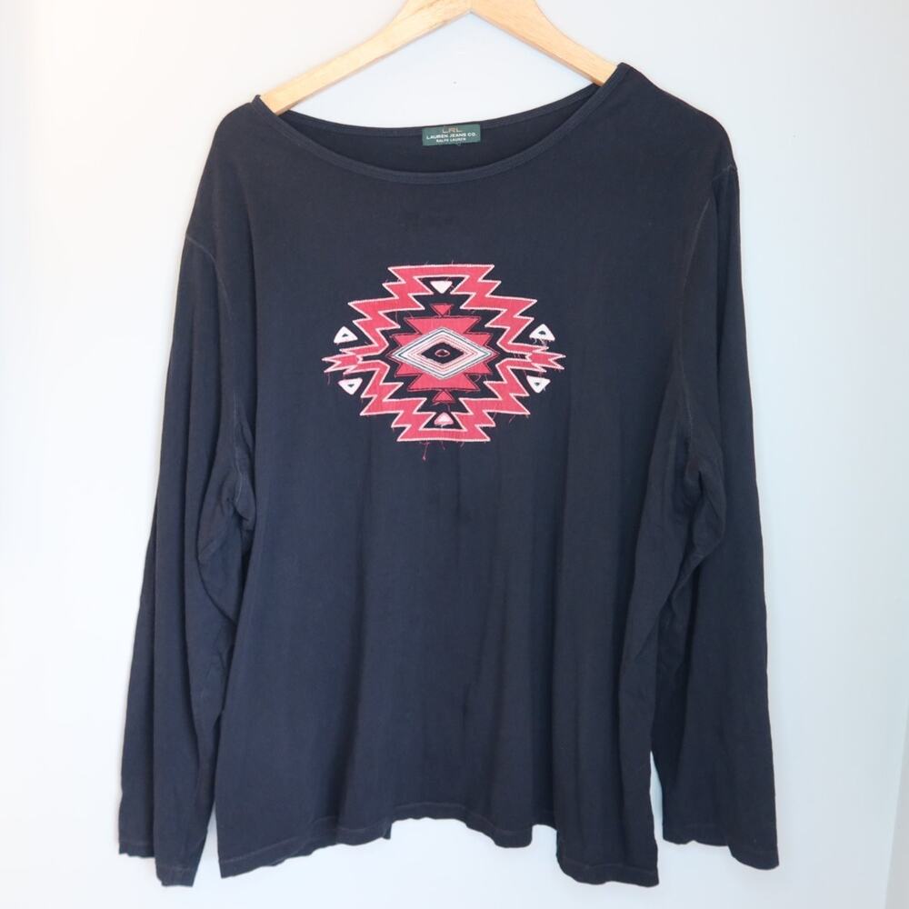 Lauren Jeans Co. Ralph Lauren LRL TURN y2k 90s gorpcore coquette boho minimalist